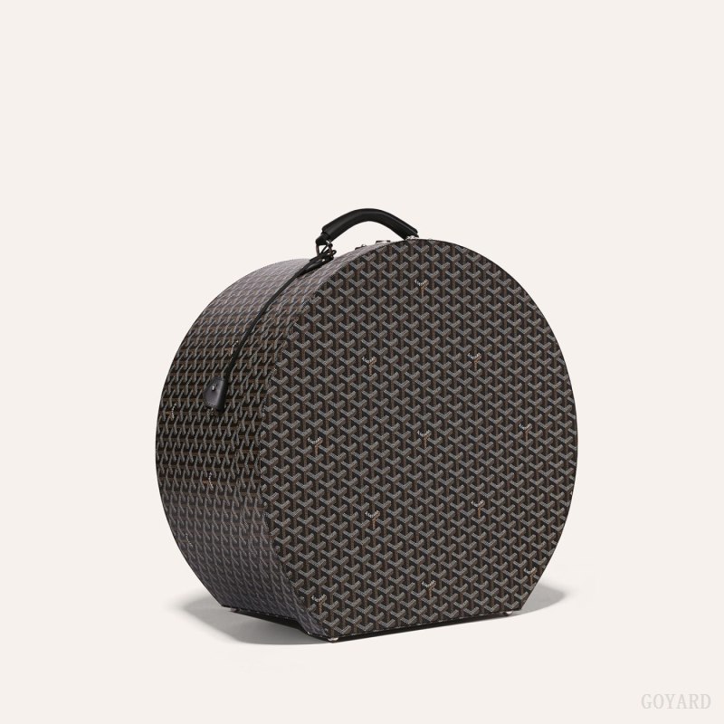 Goyard BOITE CHAPEAU Valiz Siyah | GY-SHX3136