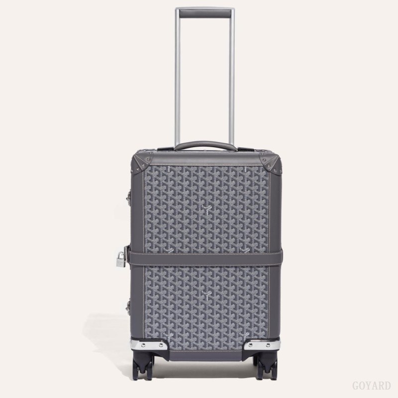 Goyard BOURGET PM TROLLEY CASE Valiz Gri | GY-QSY9313