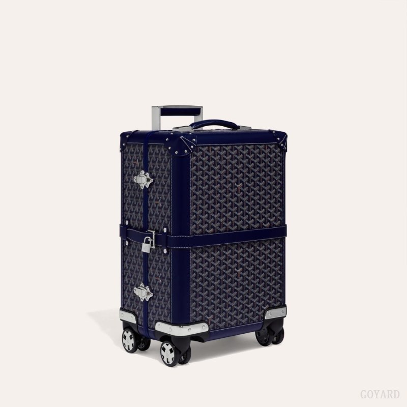 Goyard BOURGET PM TROLLEY CASE Valiz Lacivert Mavi | GY-XWN8394