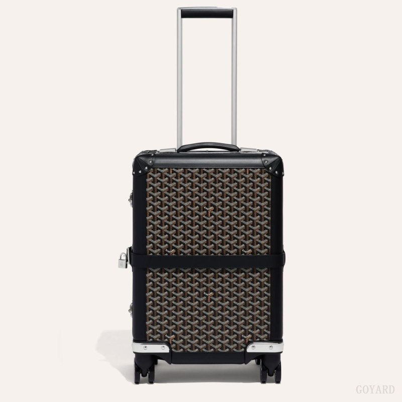 Goyard BOURGET PM TROLLEY CASE Valiz Siyah | GY-FHE9051