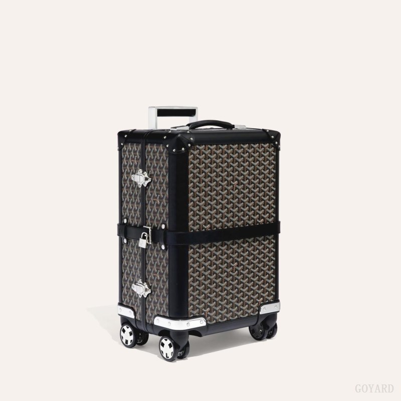 Goyard BOURGET PM TROLLEY CASE Valiz Siyah | GY-FHE9051