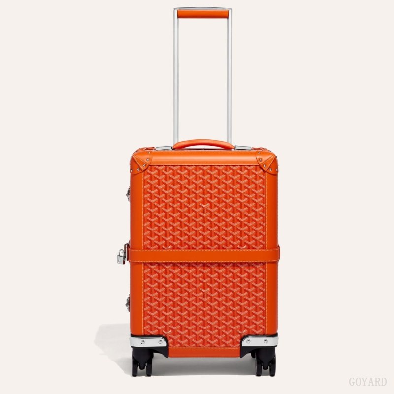 Goyard BOURGET PM TROLLEY CASE Valiz Turuncu | GY-XIQ4191