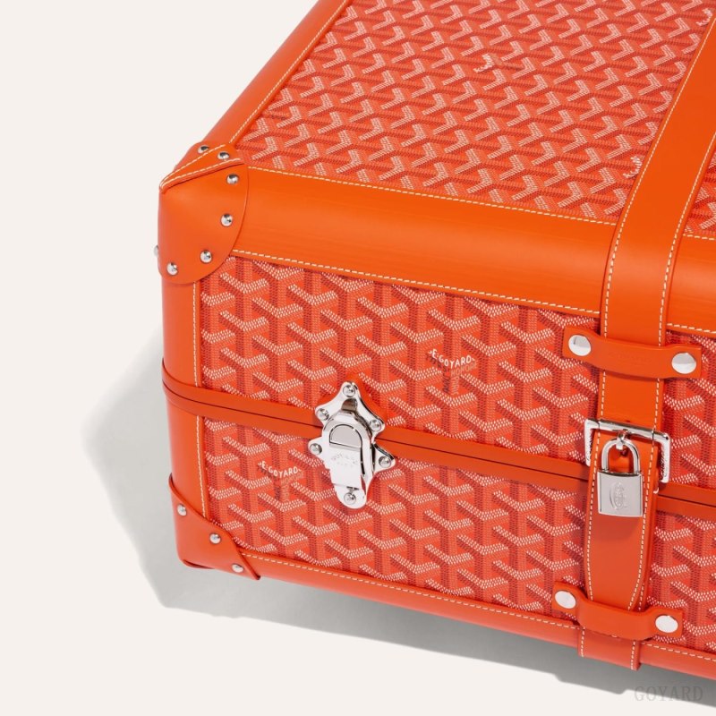Goyard BOURGET PM TROLLEY CASE Valiz Turuncu | GY-XIQ4191