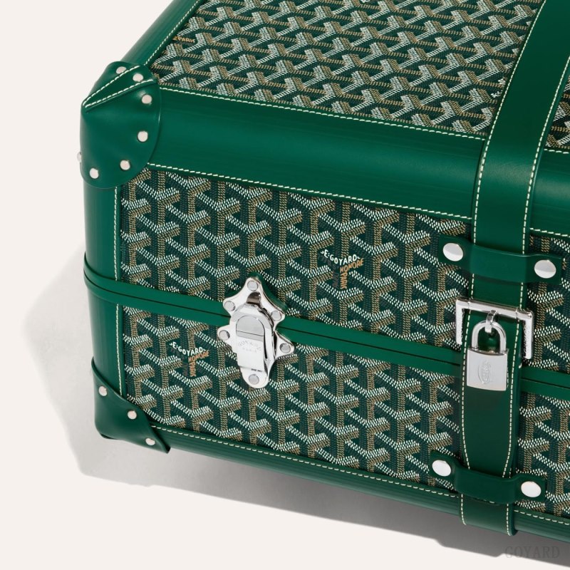 Goyard BOURGET PM TROLLEY CASE Valiz Yeşil | GY-BKQ5754
