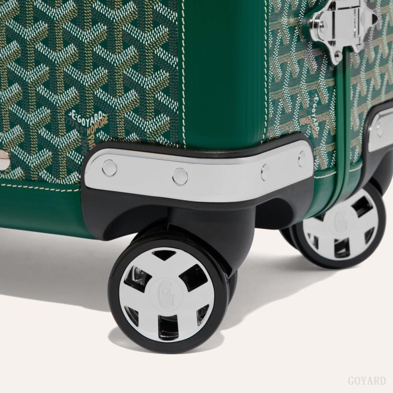 Goyard BOURGET PM TROLLEY CASE Valiz Yeşil | GY-BKQ5754