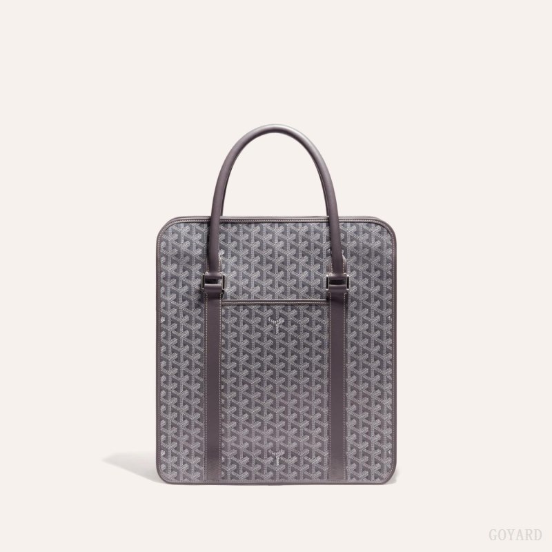 Goyard BOURGOGNE BAG Evrak Çantası Gri | GY-XEJ4493