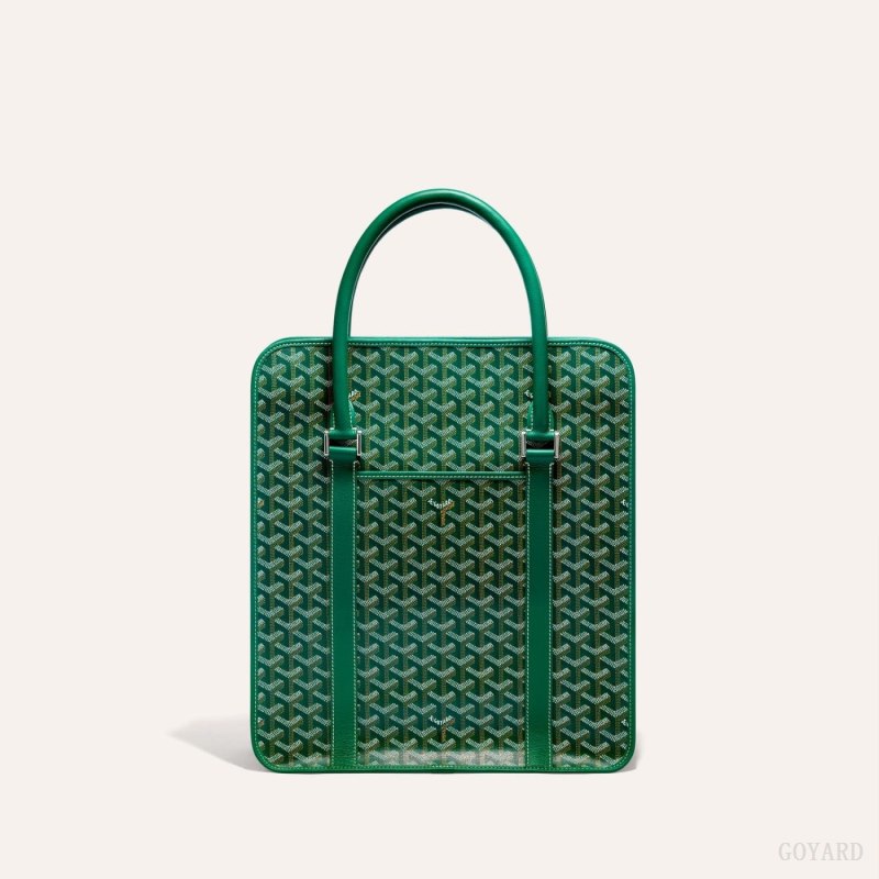 Goyard BOURGOGNE BAG Evrak Çantası Yeşil | GY-PQI1668