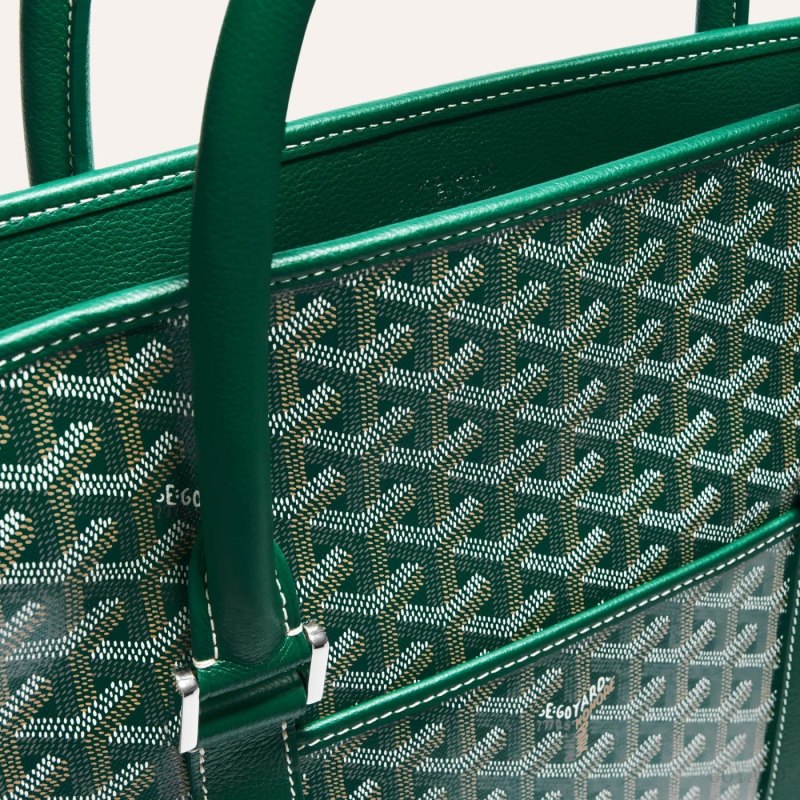Goyard BOURGOGNE BAG Evrak Çantası Yeşil | GY-PQI1668