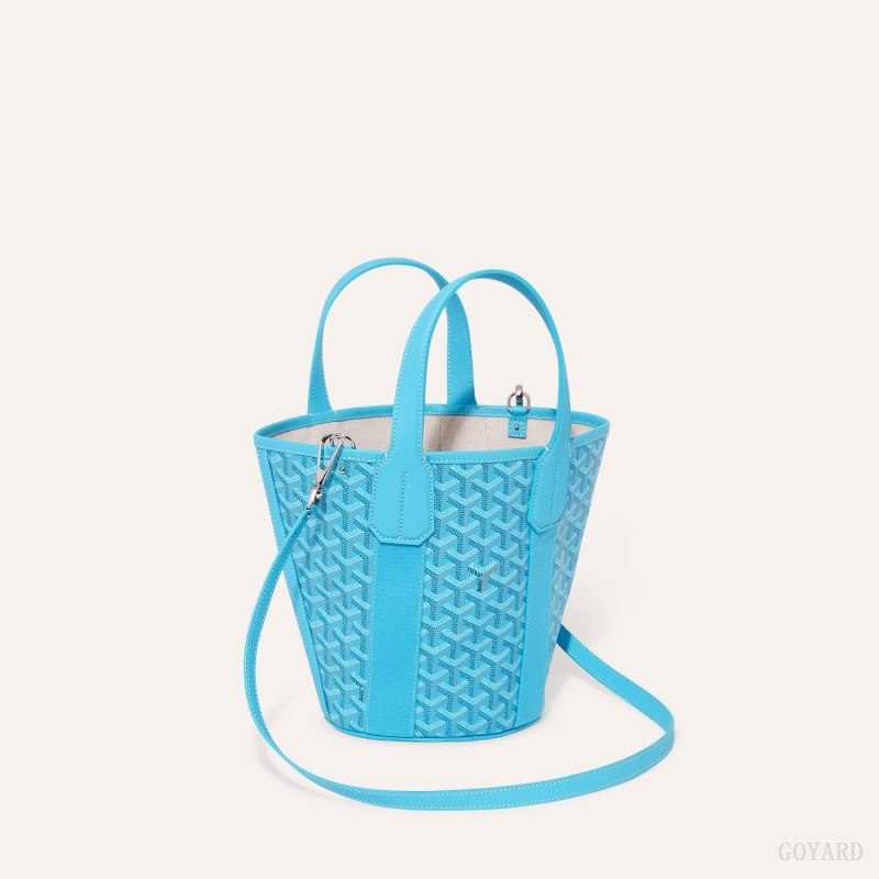 Goyard Belharra PM Bag Tote Çanta Turkuaz | GY-GTU6589