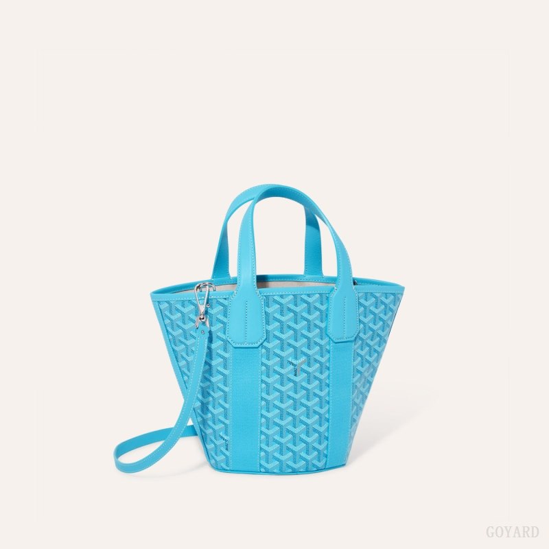 Goyard Belharra PM Bag Tote Çanta Turkuaz | GY-GTU6589