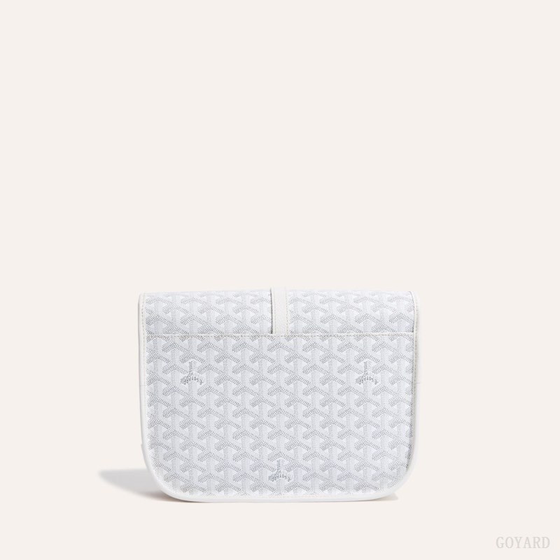 Goyard Belvedere MM Bag Omuz Çantası Beyaz | GY-GKX0647