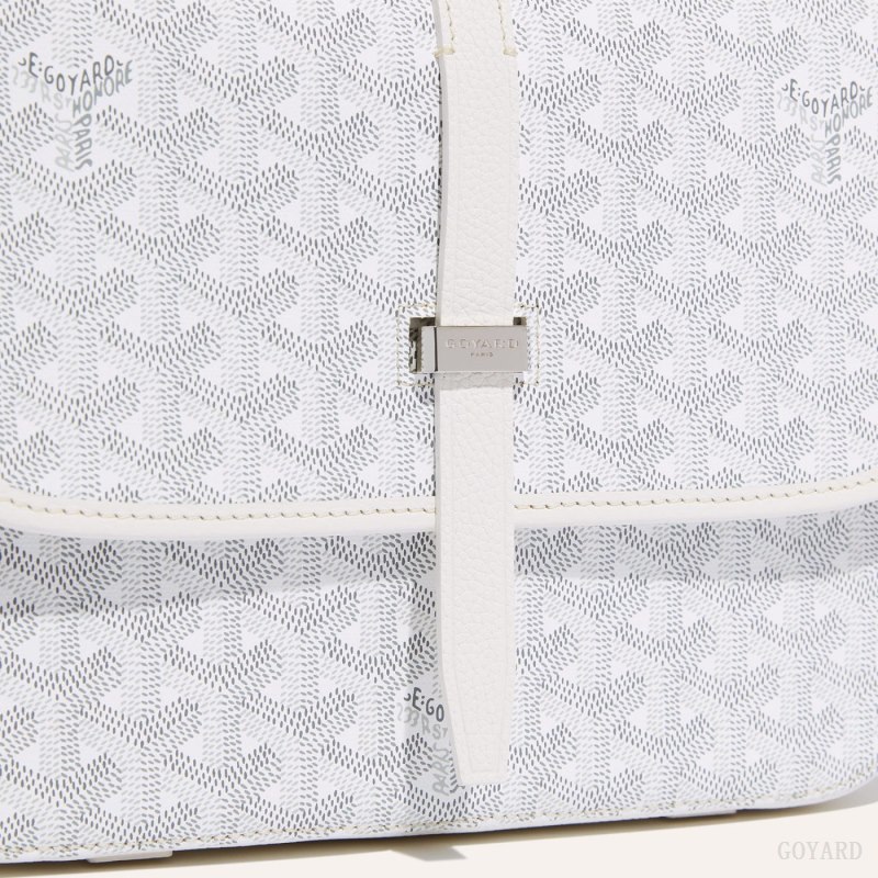 Goyard Belvedere MM Bag Omuz Çantası Beyaz | GY-GKX0647