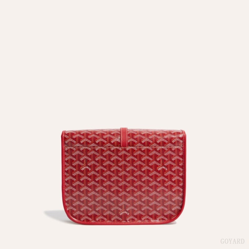 Goyard Belvedere MM Bag Omuz Çantası Kırmızı | GY-HBW9978
