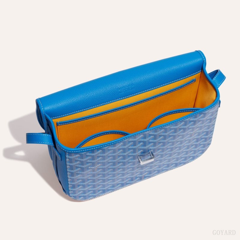 Goyard Belvedere MM Bag Omuz Çantası Mavi | GY-QID1742