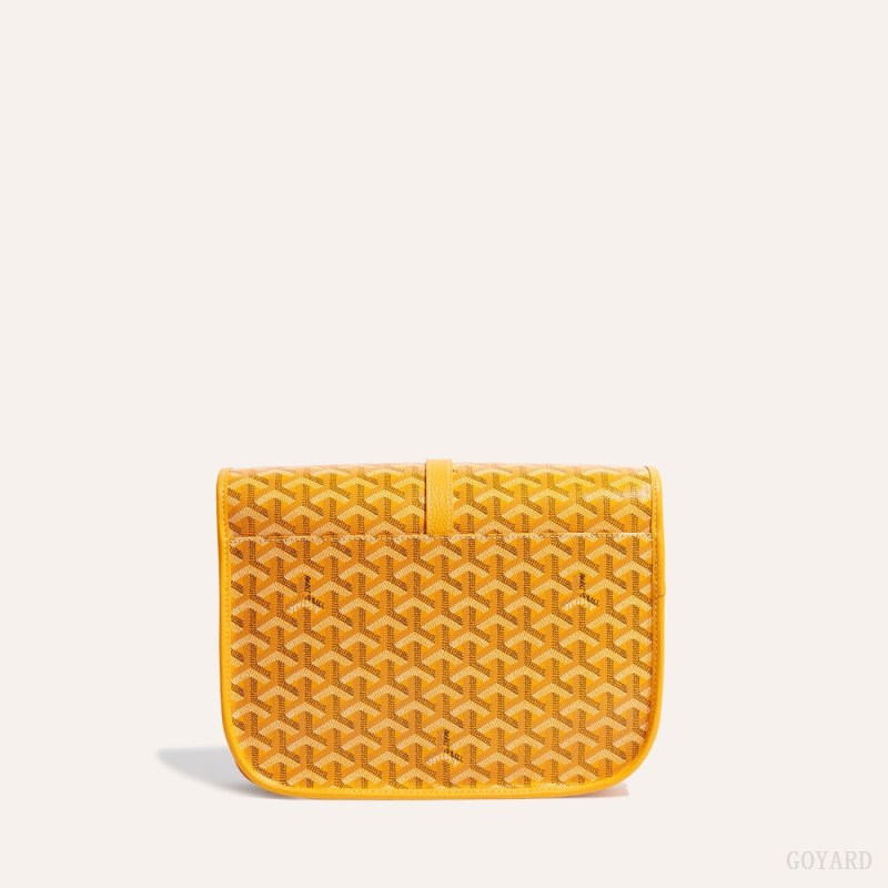 Goyard Belvedere MM Bag Omuz Çantası Sarı | GY-WSY2804