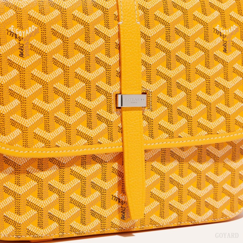 Goyard Belvedere MM Bag Omuz Çantası Sarı | GY-WSY2804
