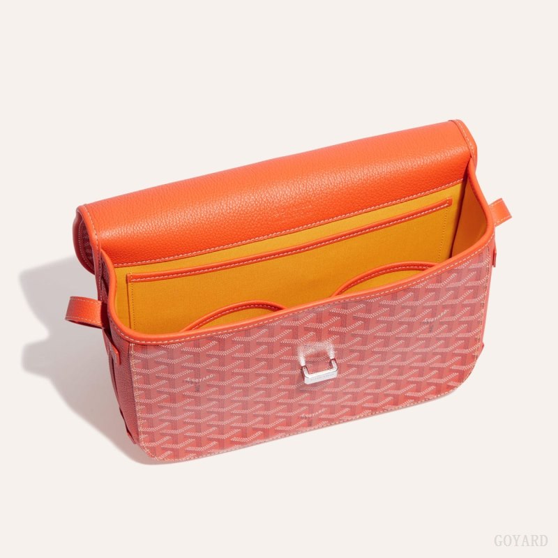 Goyard Belvedere MM Bag Omuz Çantası Turuncu | GY-JZW7934