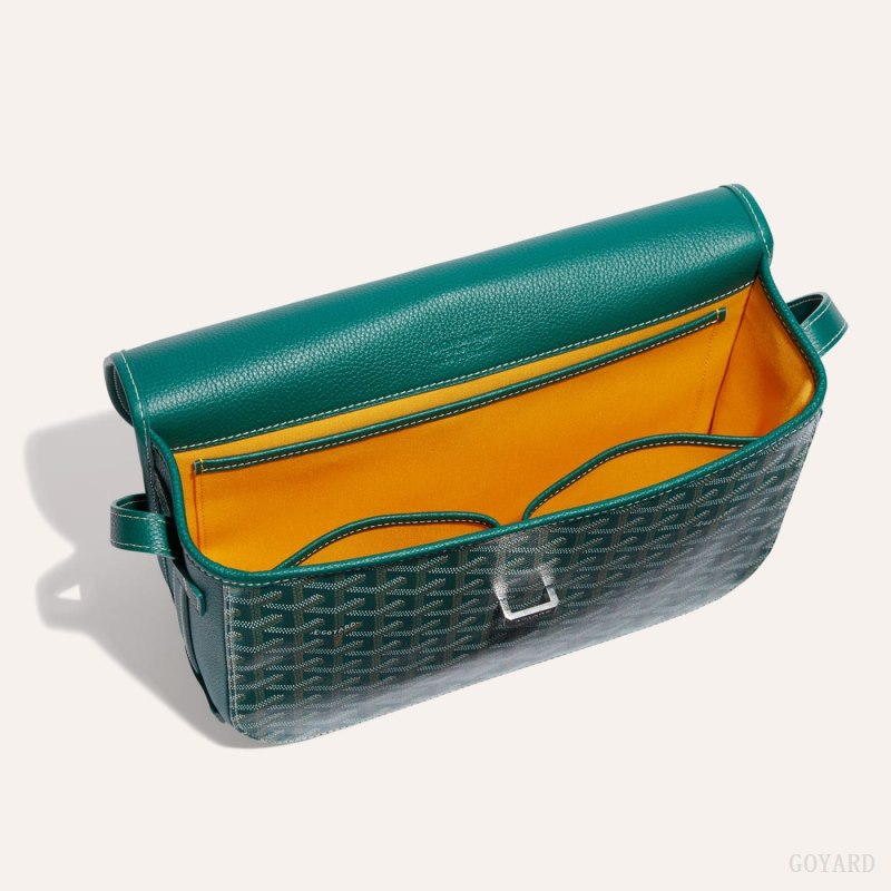 Goyard Belvedere MM Bag Omuz Çantası Yeşil | GY-VVT2071