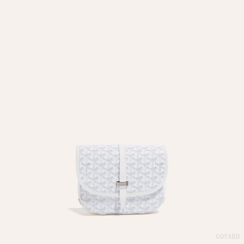 Goyard Belvedere PM Bag Omuz Çantası Beyaz | GY-VBP8145
