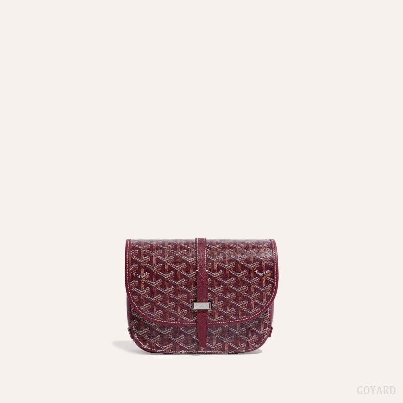 Goyard Belvedere PM Bag Omuz Çantası Bordo | GY-DJA7014
