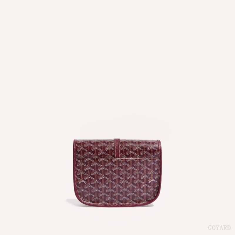 Goyard Belvedere PM Bag Omuz Çantası Bordo | GY-DJA7014
