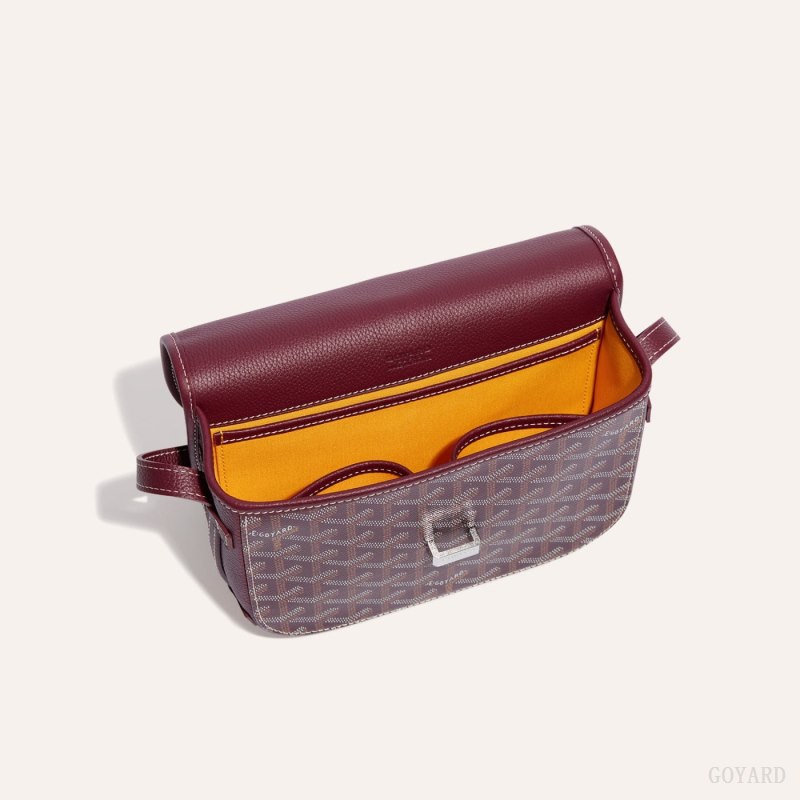 Goyard Belvedere PM Bag Omuz Çantası Bordo | GY-DJA7014