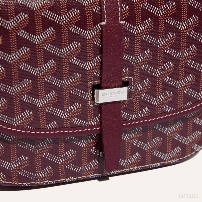 Goyard Belvedere PM Bag Omuz Çantası Bordo | GY-DJA7014