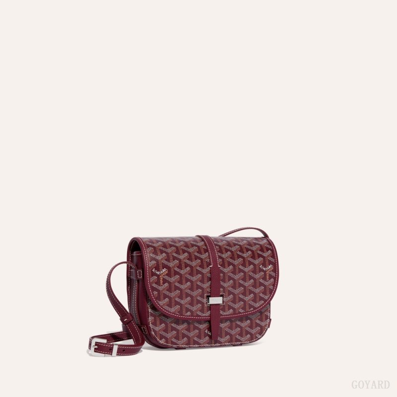 Goyard Belvedere PM Bag Omuz Çantası Bordo | GY-DJA7014