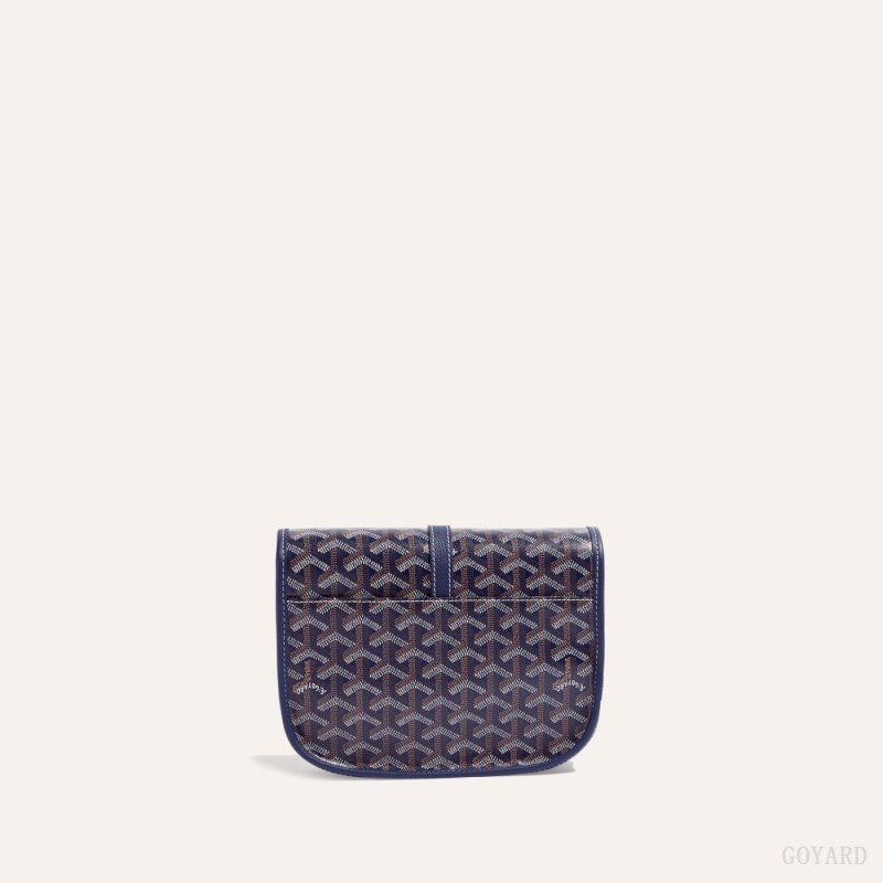 Goyard Belvedere PM Bag Omuz Çantası Lacivert Mavi | GY-LDN4352