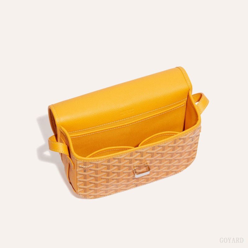 Goyard Belvedere PM Bag Omuz Çantası Sarı | GY-BPW3334