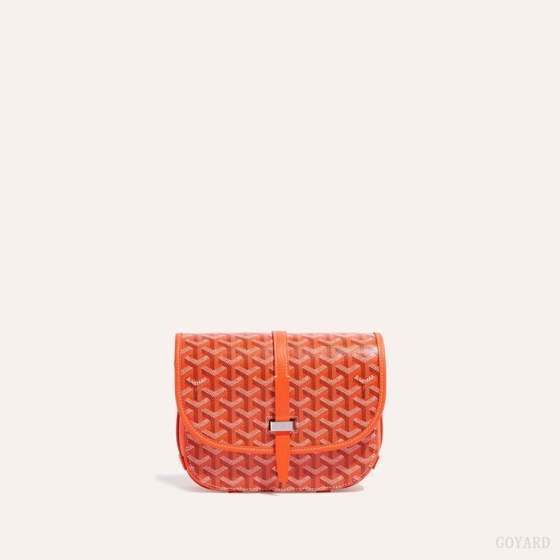 Goyard Belvedere PM Bag Omuz Çantası Turuncu | GY-PUK9923