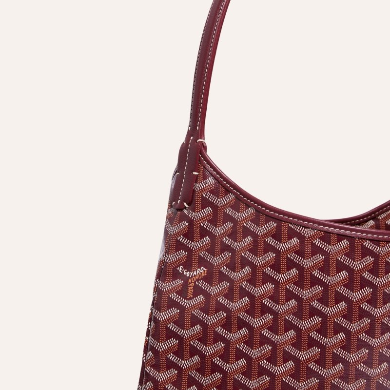Goyard Bohème Hobo Bag Tote Çanta Bordo | GY-THX9269