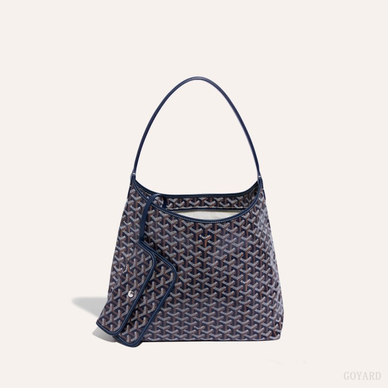 Goyard Bohème Hobo Bag Tote Çanta Lacivert Mavi | GY-PKV2441