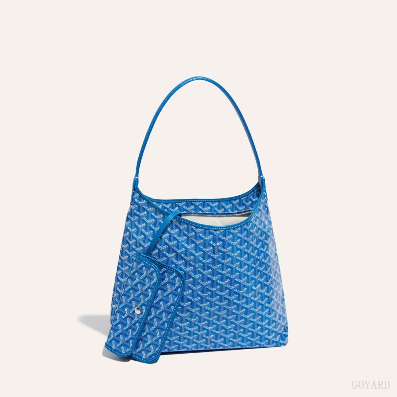 Goyard Bohème Hobo Bag Tote Çanta Mavi | GY-JYK7796