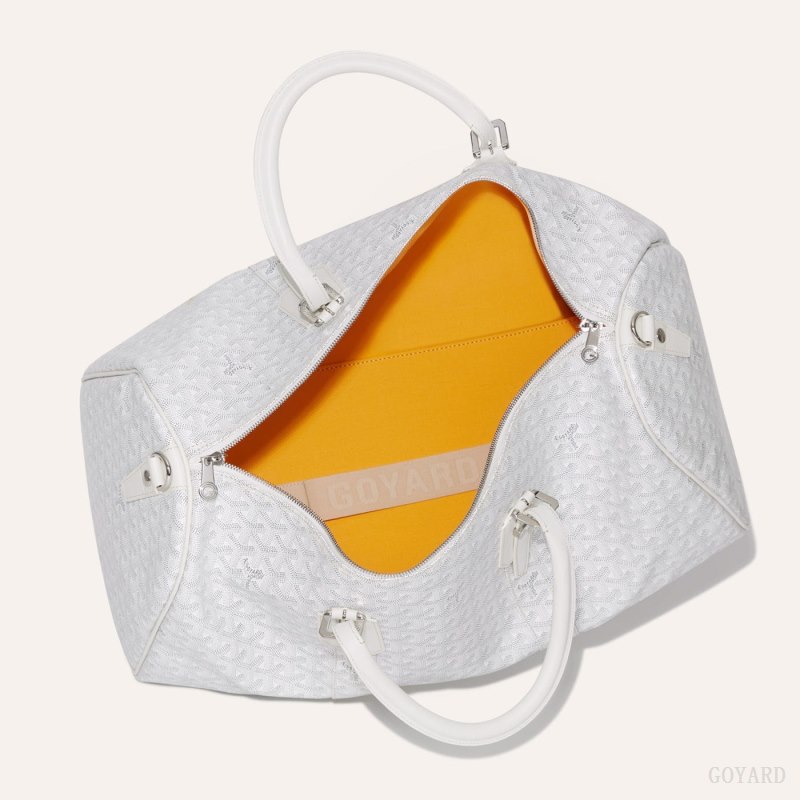 Goyard Boston 50 bag Seyahat Çantası Beyaz | GY-AYP5484