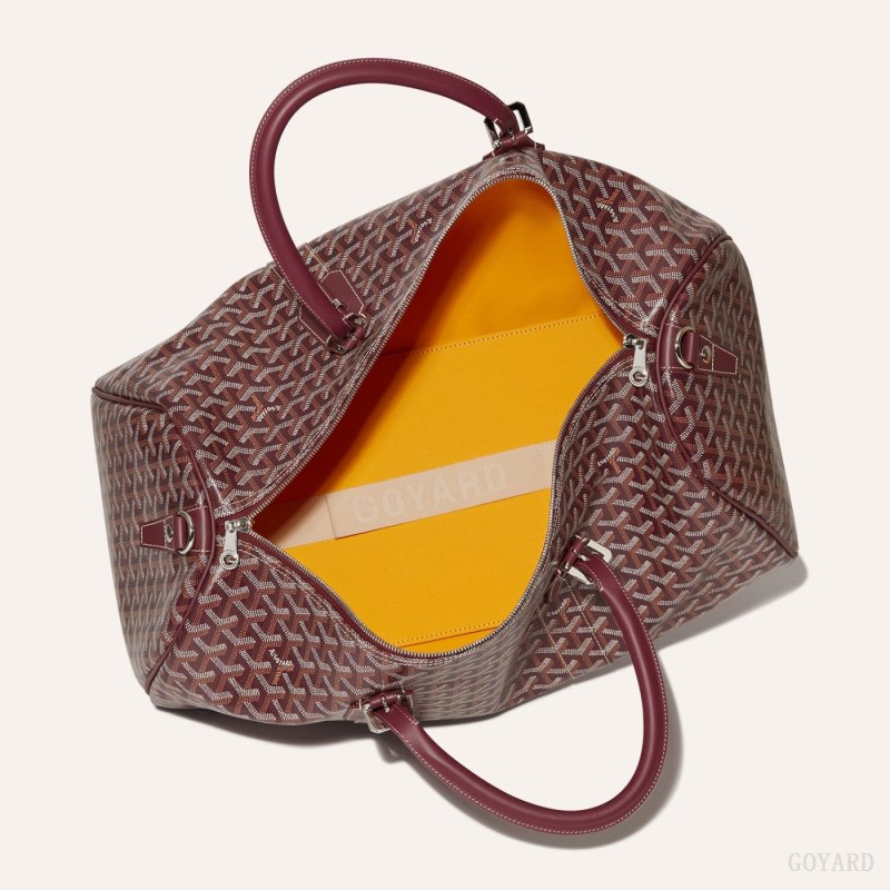 Goyard Boston 50 bag Seyahat Çantası Bordo | GY-VEH1521