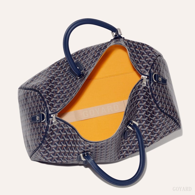 Goyard Boston 50 bag Seyahat Çantası Lacivert Mavi | GY-YOP4193