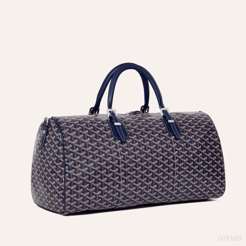 Goyard Boston 50 bag Seyahat Çantası Lacivert Mavi | GY-YOP4193