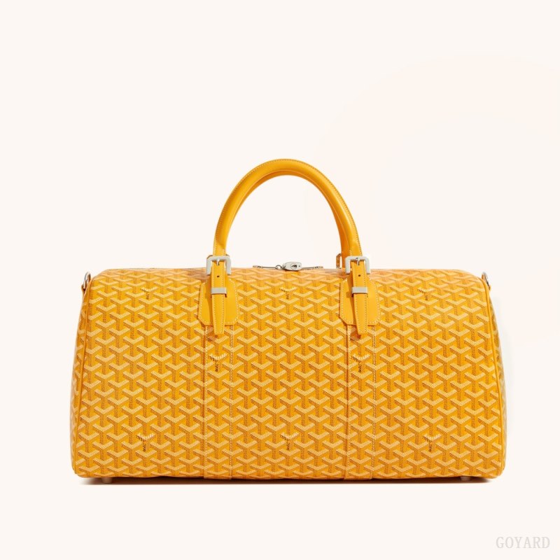 Goyard Boston 50 bag Seyahat Çantası Sarı | GY-UQX9906