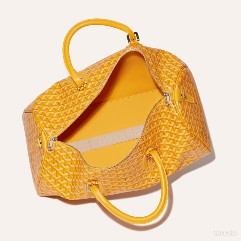 Goyard Boston 50 bag Seyahat Çantası Sarı | GY-UQX9906