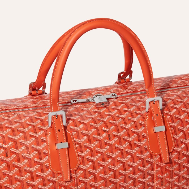 Goyard Boston 50 bag Seyahat Çantası Turuncu | GY-AOH2542