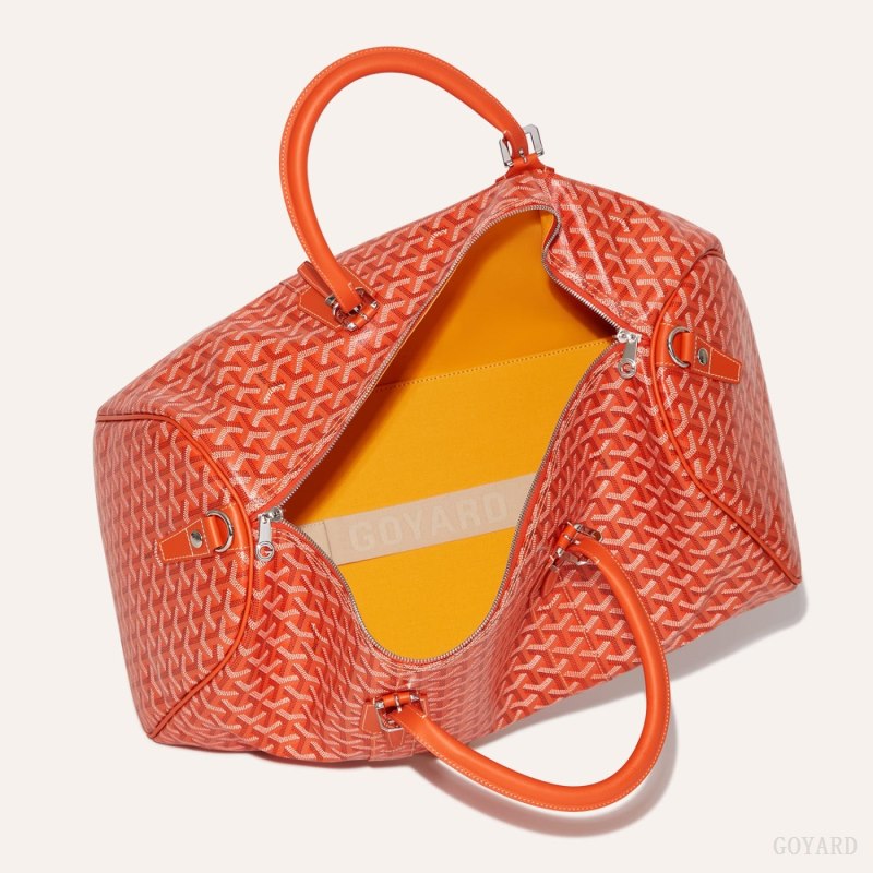 Goyard Boston 50 bag Seyahat Çantası Turuncu | GY-AOH2542