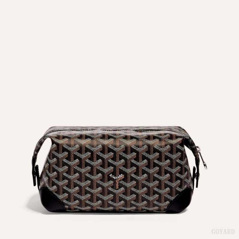 Goyard Bowling 25 Toiletry Bag Aksesuar Siyah | GY-UTB9978