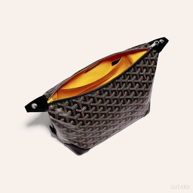 Goyard Bowling 25 Toiletry Bag Aksesuar Siyah | GY-UTB9978