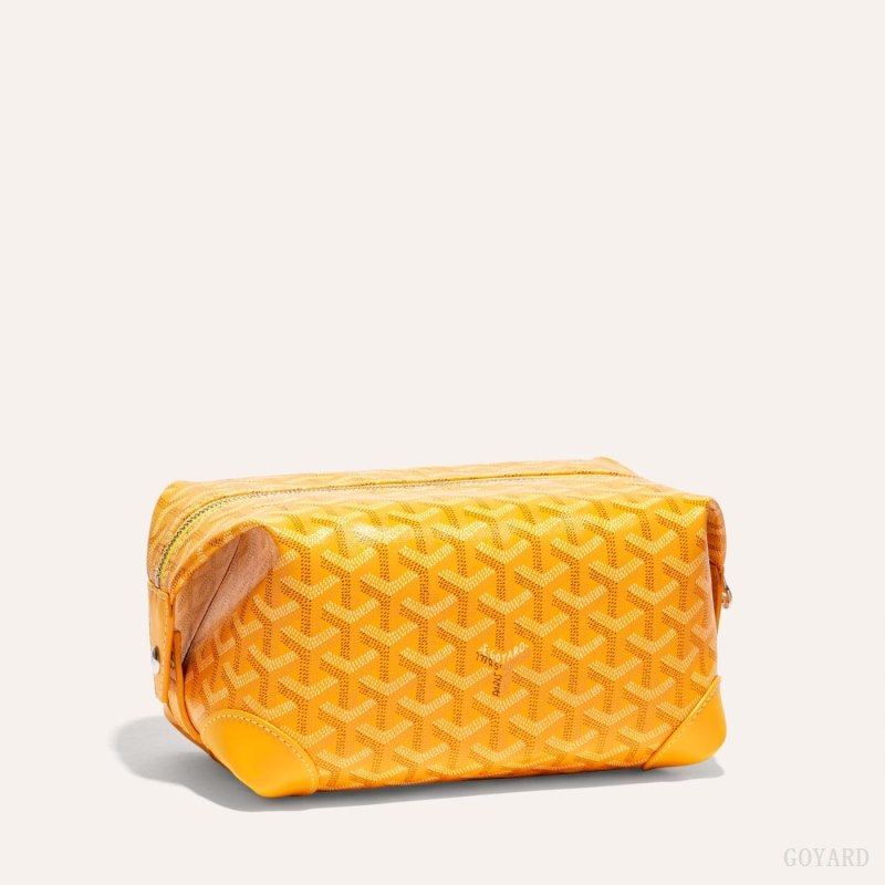 Goyard Bowling 25 Toiletry Bag Aksesuar Sarı | GY-WNC3288