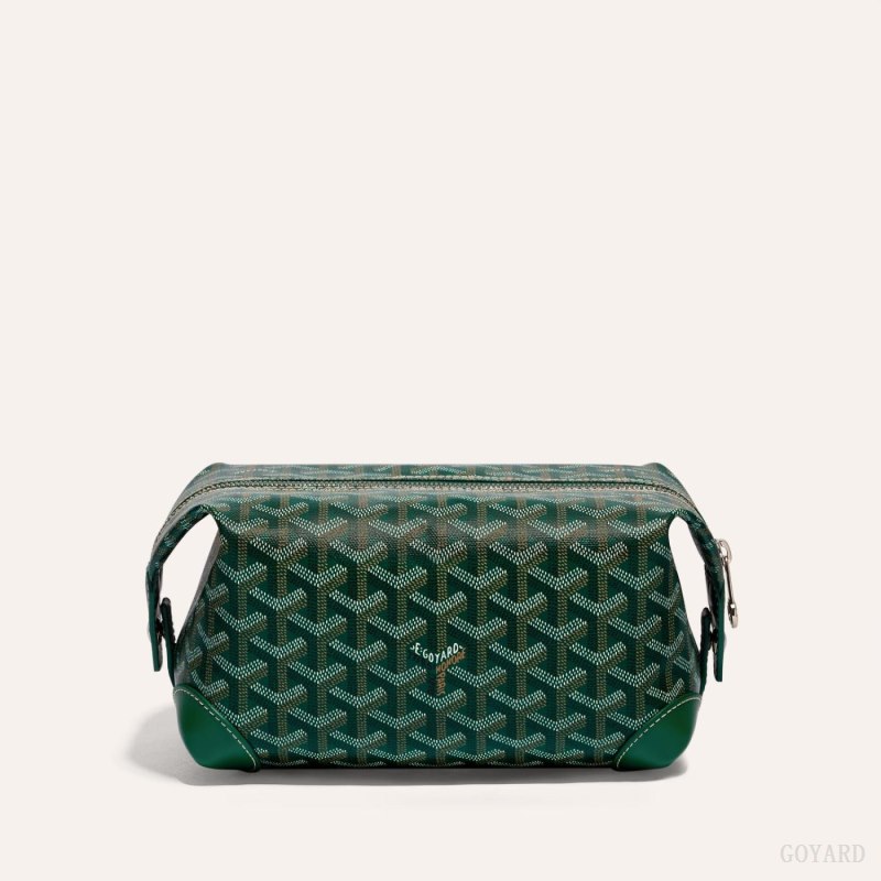 Goyard Bowling 25 Toiletry Bag Aksesuar Yeşil | GY-NTL4818