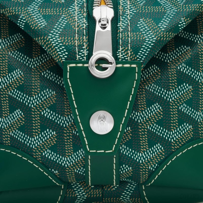 Goyard Bowling 25 Toiletry Bag Aksesuar Yeşil | GY-NTL4818
