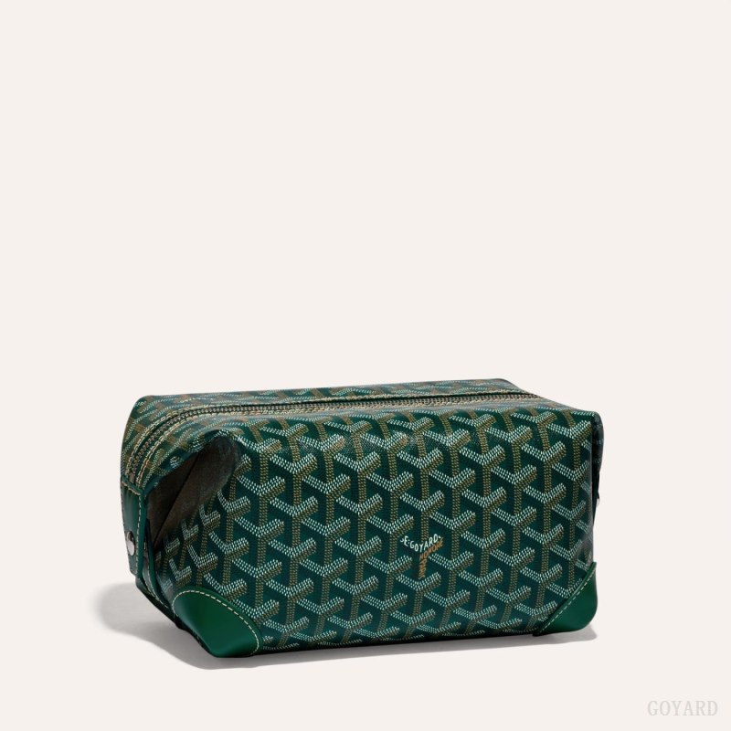 Goyard Bowling 25 Toiletry Bag Aksesuar Yeşil | GY-NTL4818