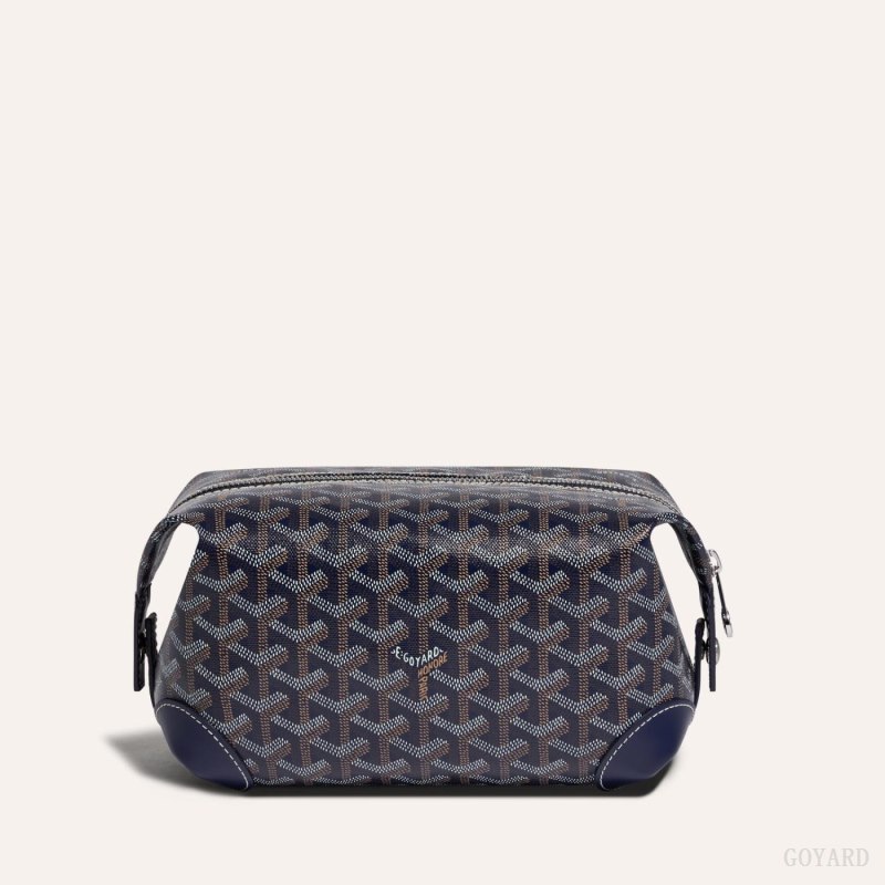 Goyard Bowling 25 Toiletry Bag Aksesuar Lacivert Mavi | GY-ADX3278