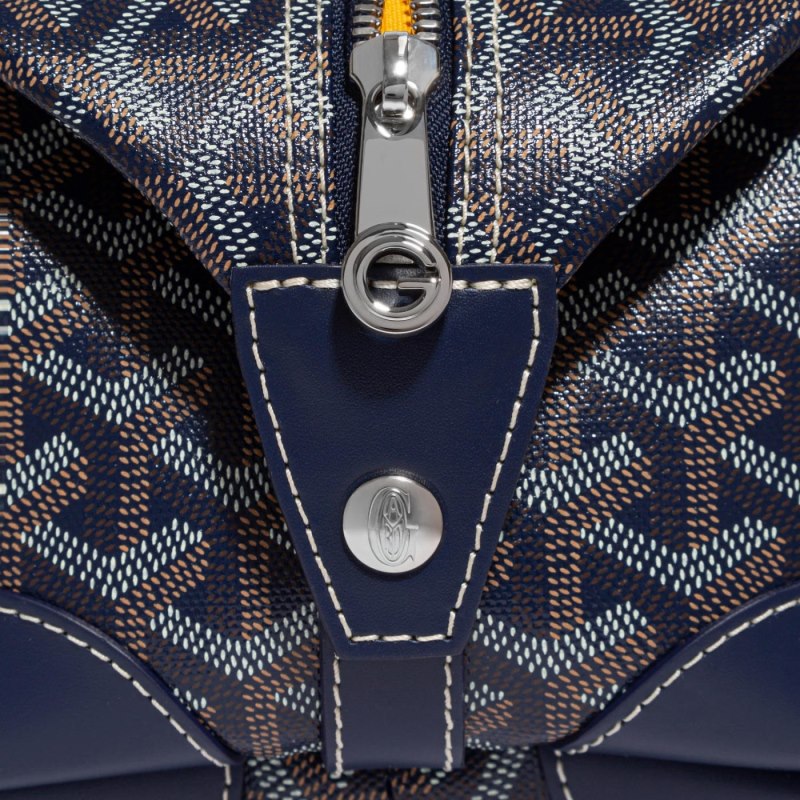 Goyard Bowling 25 Toiletry Bag Aksesuar Lacivert Mavi | GY-ADX3278